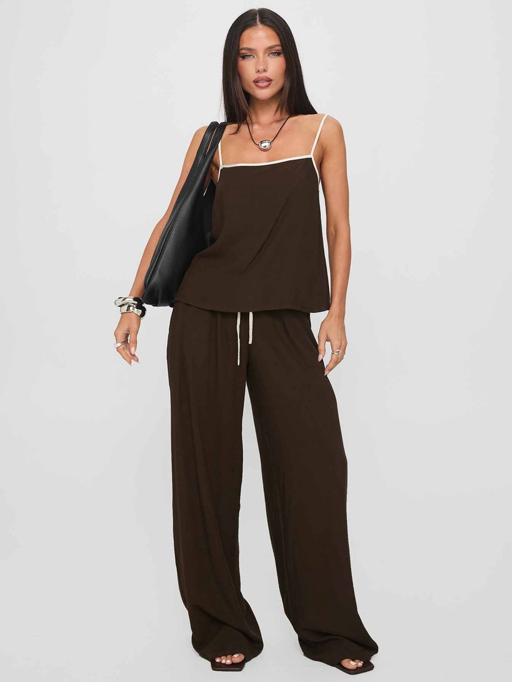 Princess Polly Nolei Contrast Pants Set NWT
